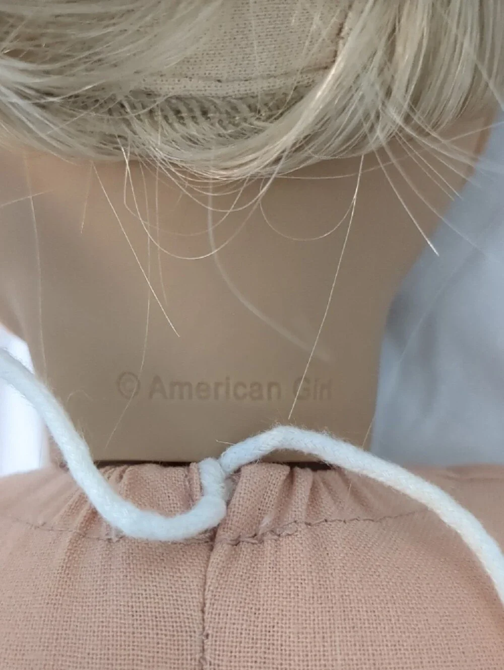 American Girl Doll with Blonde Hair Brown Eyes